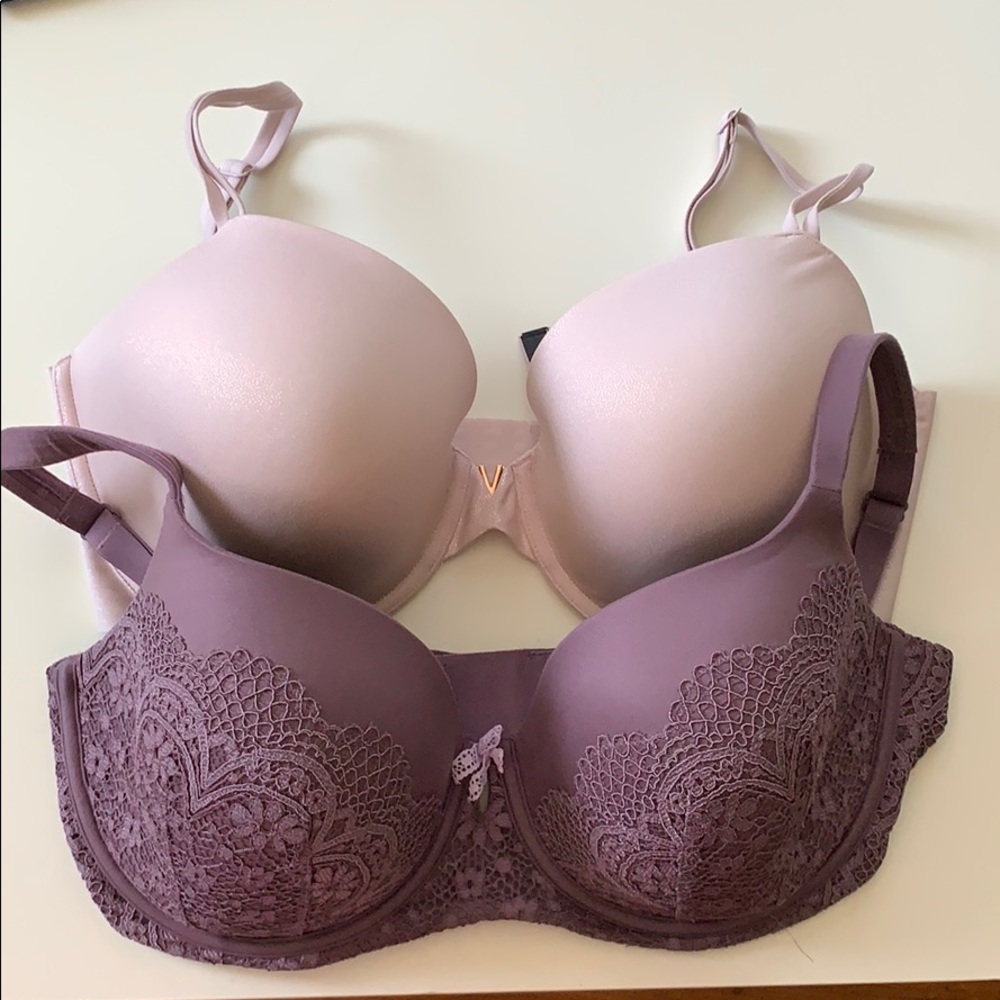 Two Victoria secret bras. Both 38DDD